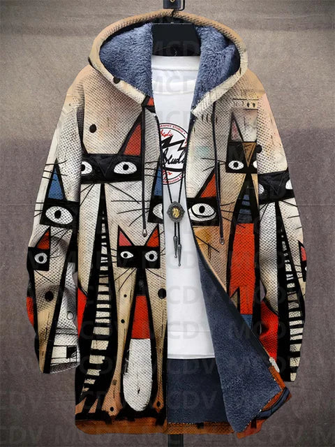 Lowanna™ | Elegant Art-Inspired Cardigan