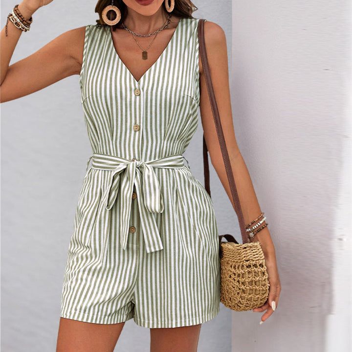 JAMILA™ – Breathable Sleeveless Curvy Fit Tank Romper