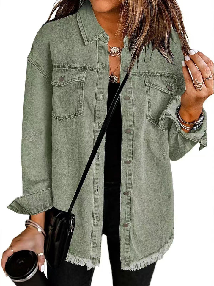 Stefania™ | Classic Denim Jacket