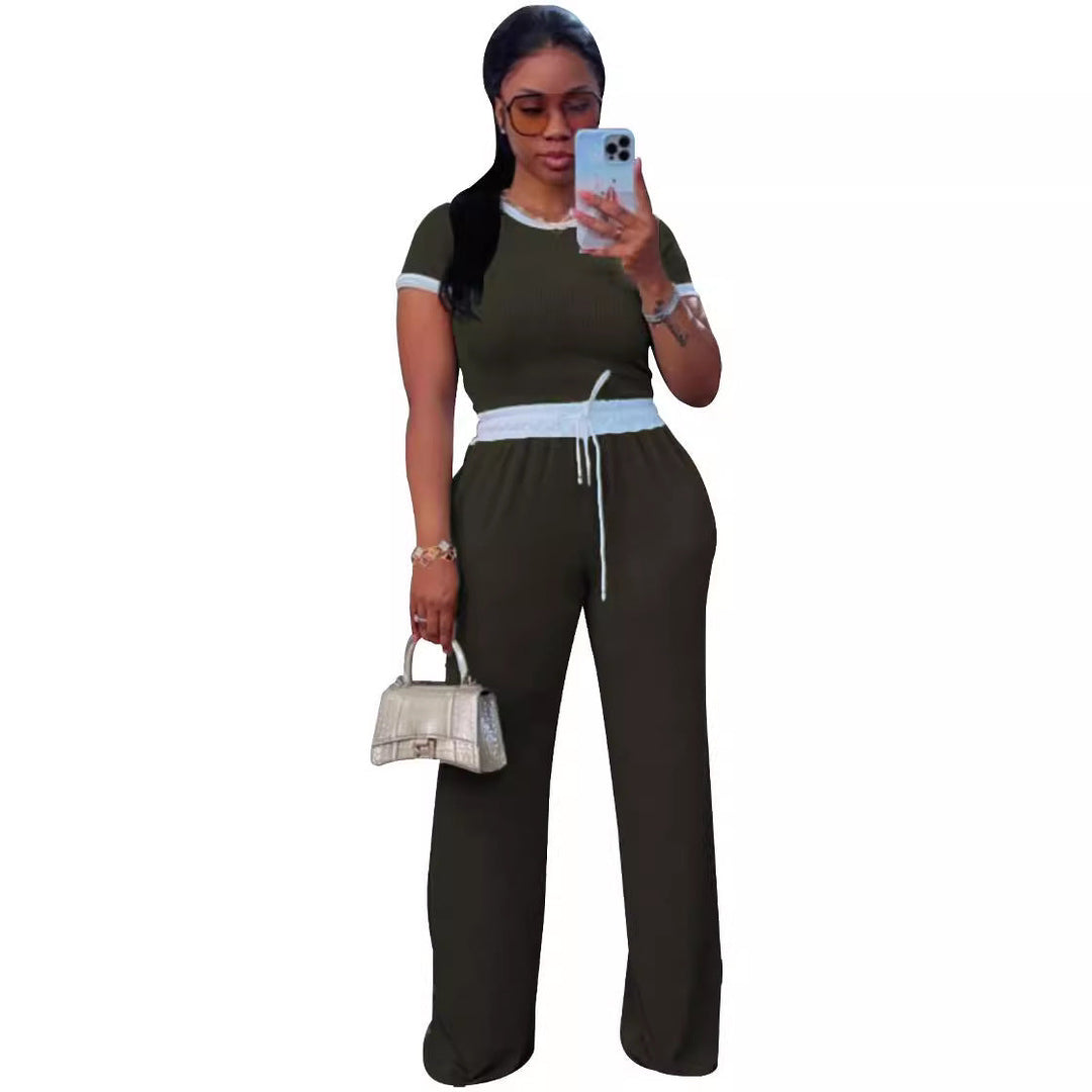 JELENA™ – Relaxed Summer Tee and Pant Coordinated Set