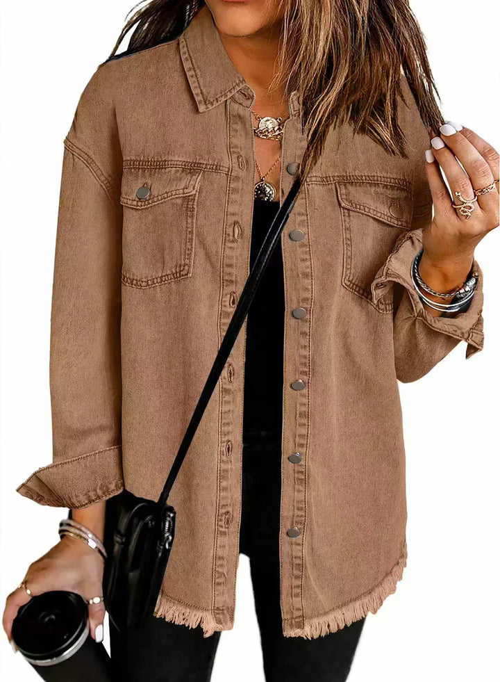 Stefania™ | Classic Denim Jacket