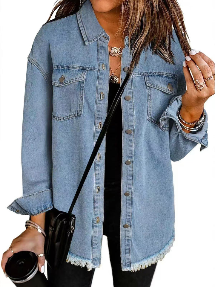 Stefania™ | Classic Denim Jacket