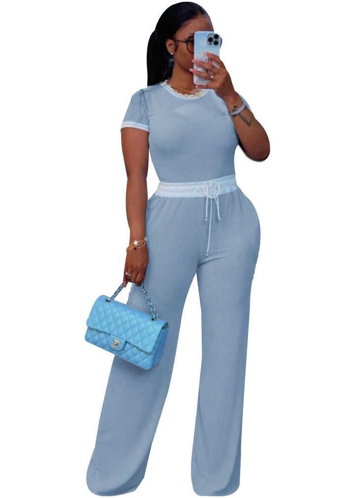 JELENA™ – Relaxed Summer Tee and Pant Coordinated Set