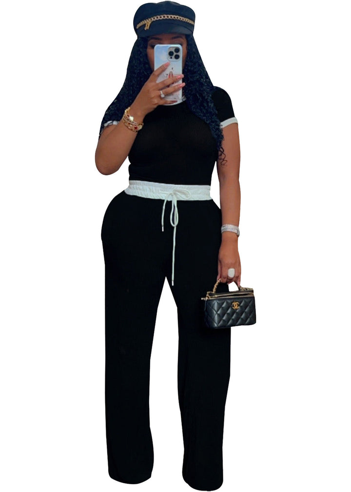 JELENA™ – Relaxed Summer Tee and Pant Coordinated Set
