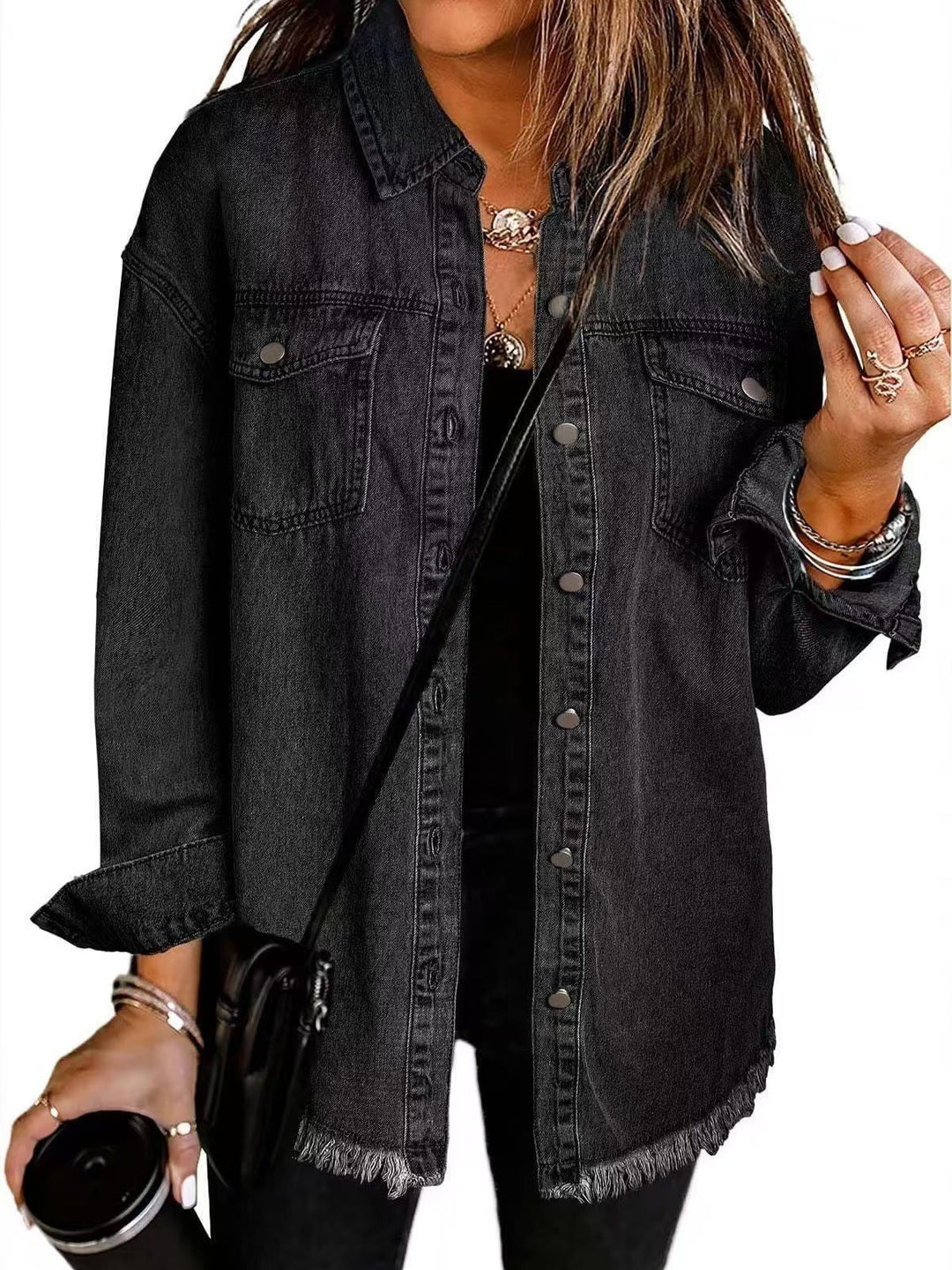 Stefania™ | Classic Denim Jacket