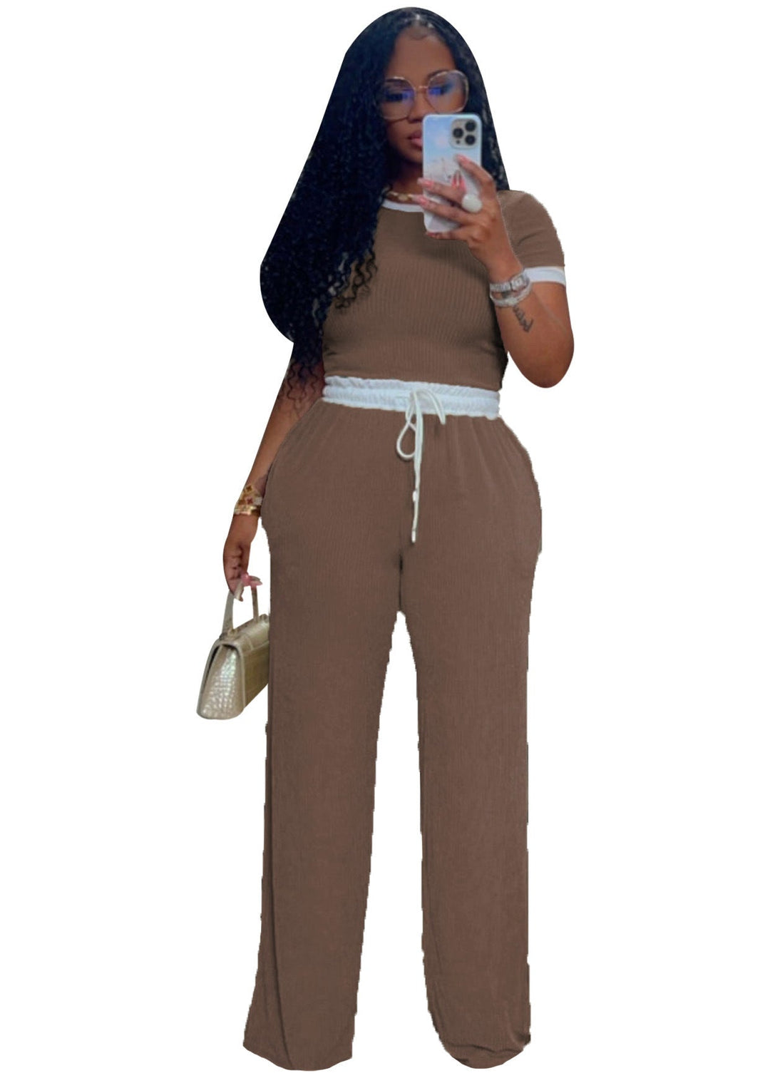 JELENA™ – Relaxed Summer Tee and Pant Coordinated Set