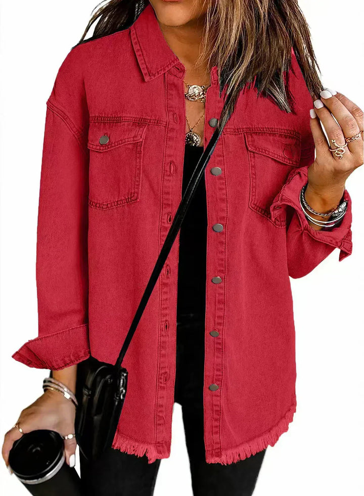 Stefania™ | Classic Denim Jacket