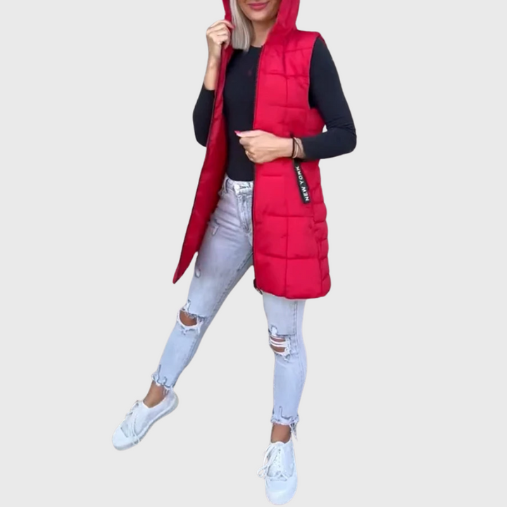 Quilted Sleeveless Jacket