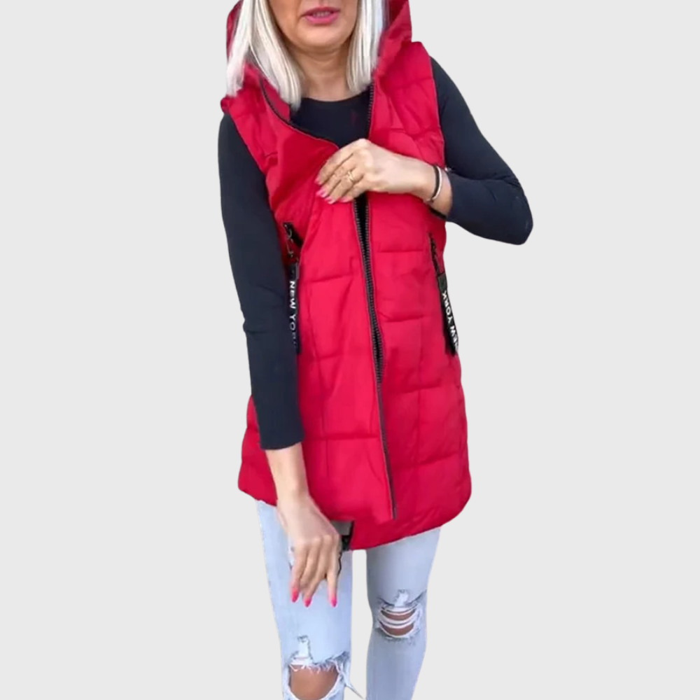 Quilted Sleeveless Jacket