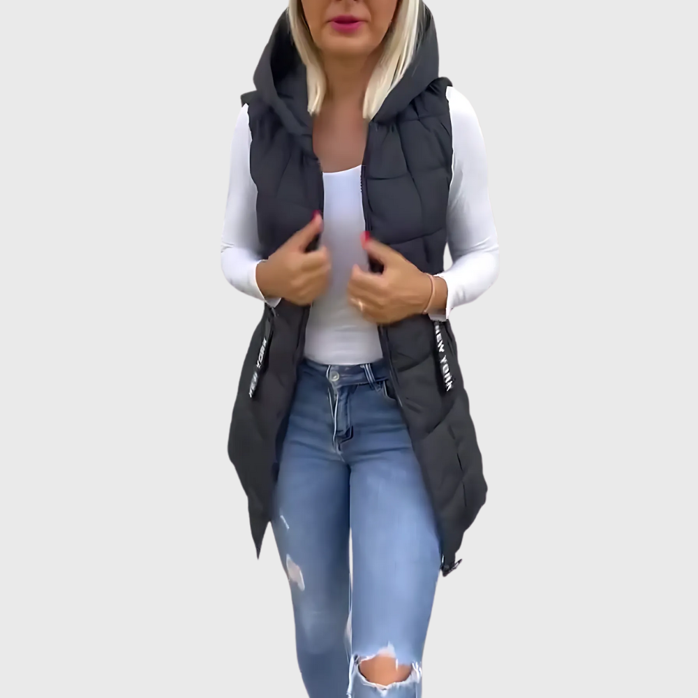 Quilted Sleeveless Jacket