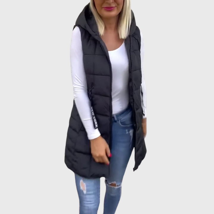 Quilted Sleeveless Jacket