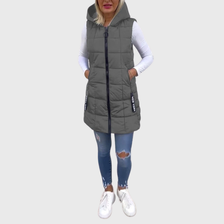 Quilted Sleeveless Jacket