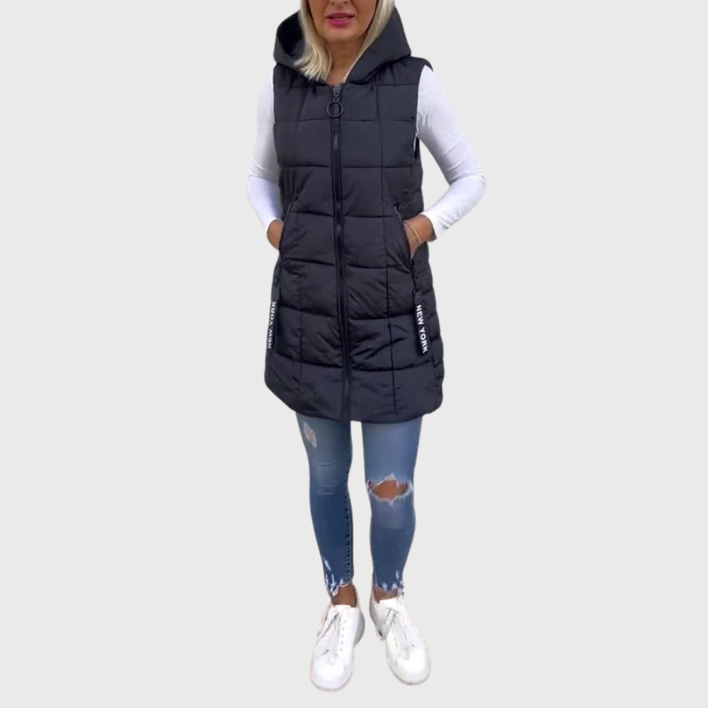 Quilted Sleeveless Jacket