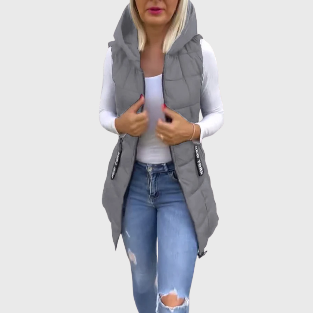 Quilted Sleeveless Jacket