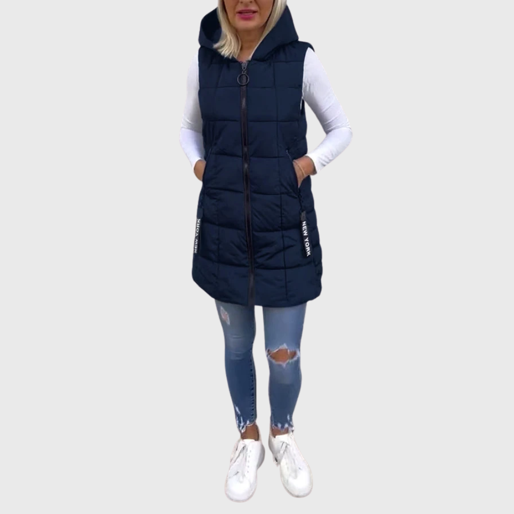 Quilted Sleeveless Jacket