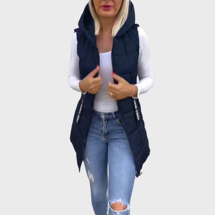 Quilted Sleeveless Jacket
