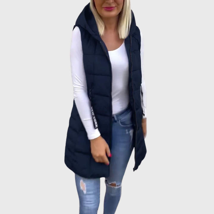 Quilted Sleeveless Jacket