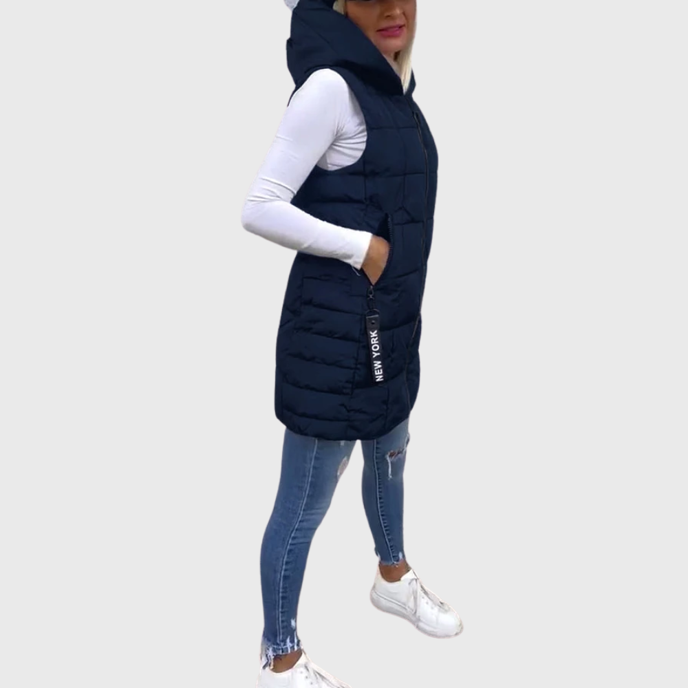 Quilted Sleeveless Jacket