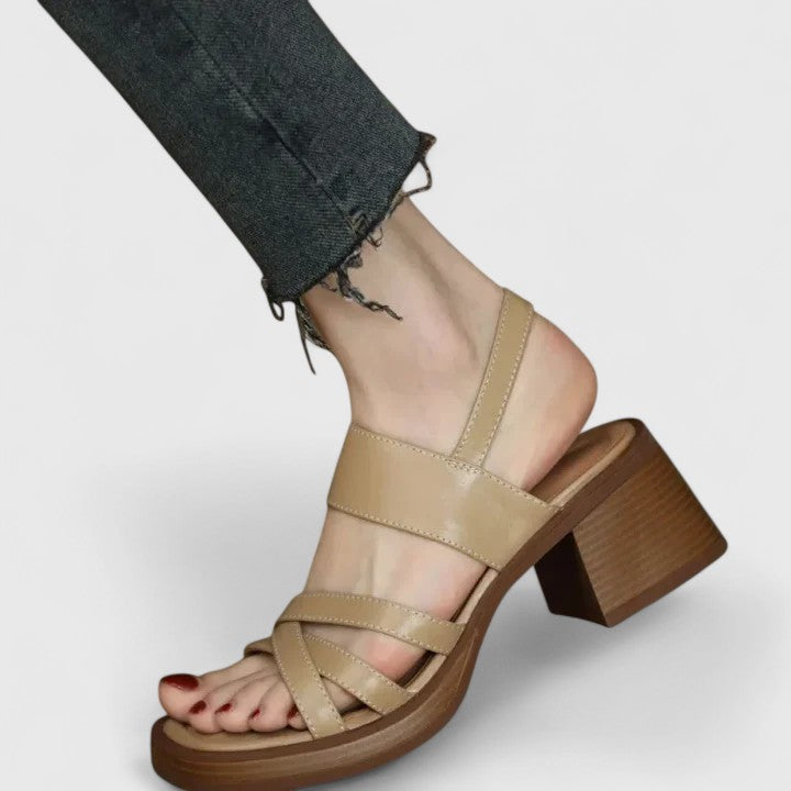 Celeste - Chic Crisscross Sandals