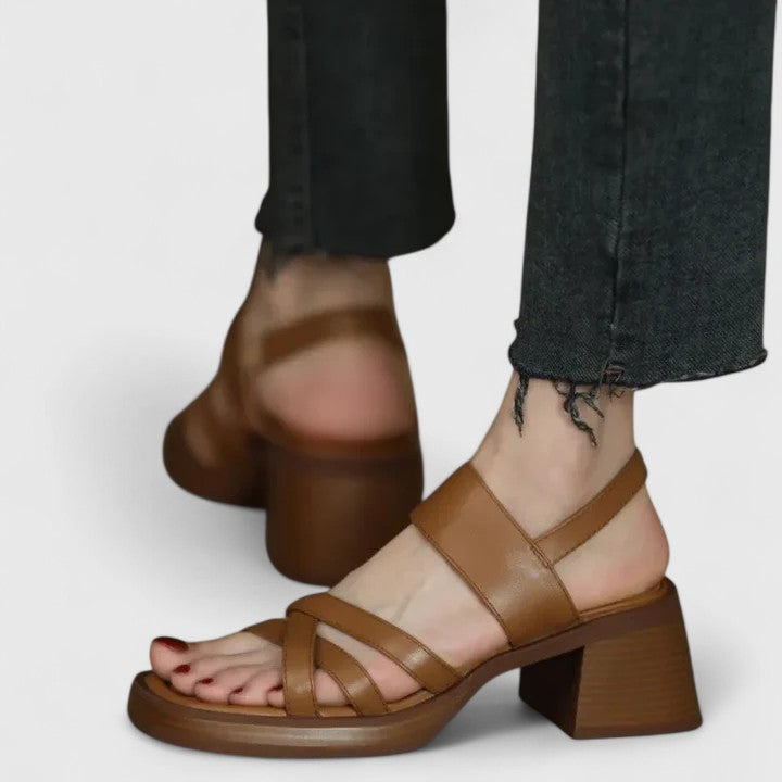 Celeste - Chic Crisscross Sandals