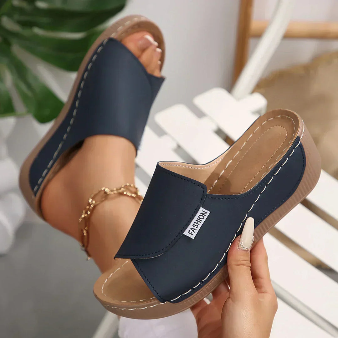 Rumi - Orthopedic Wedge Sandals