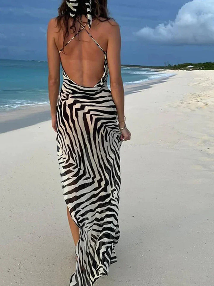 Soraya Sleeveless Summer Slip Dress" can be rewritten as "Soraya Sleeveless Summer Midi Dress.