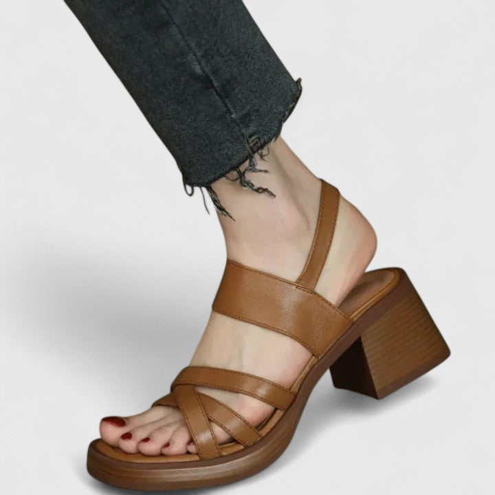 Celeste - Chic Crisscross Sandals