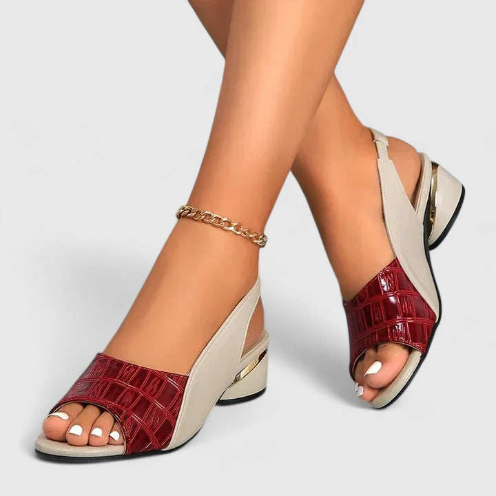 Penelope - Leather Orthopedic Sandals