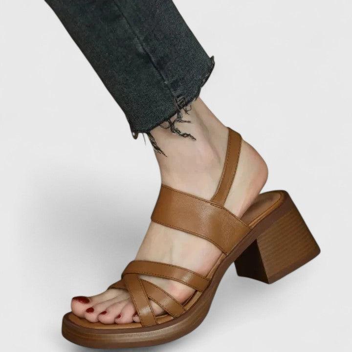 Celeste - Chic Crisscross Sandals