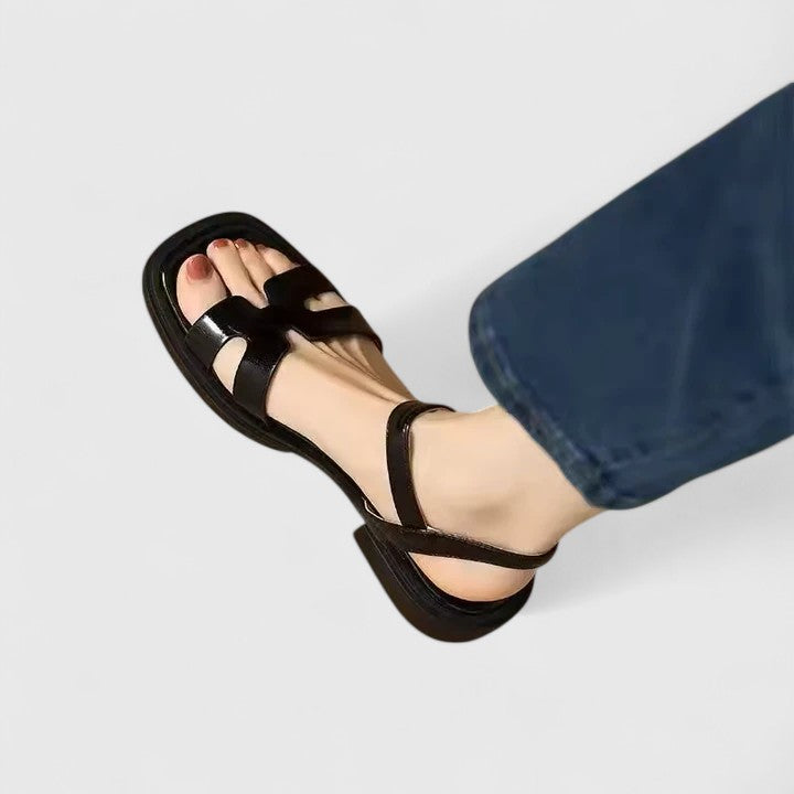 Clover - Chic Leather Sandals