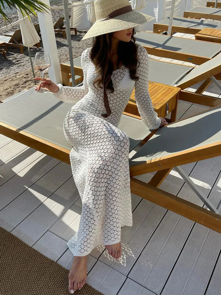 Camila Long Sleeve Beach Wrap