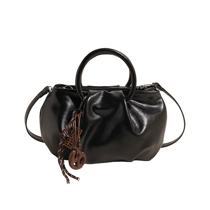 Pleated Cloud Crossbody Handbag - Lightweight and Stylish