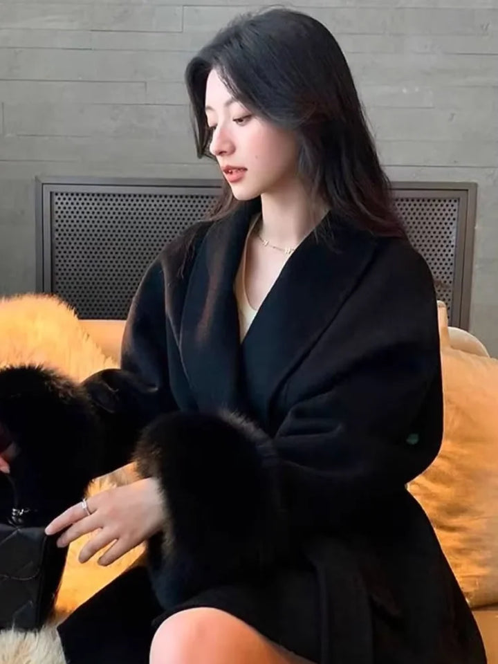 Chloé | Jacket with Fur Sleeves