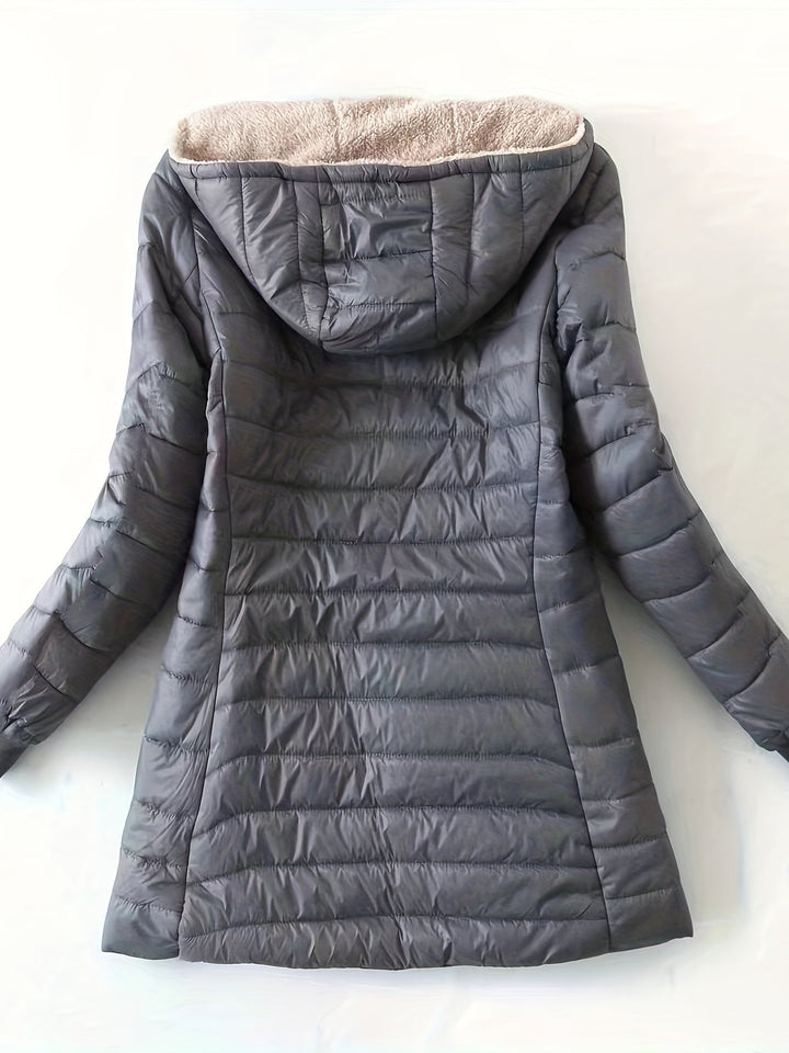 Michele | Elegant Long Waterproof Coat