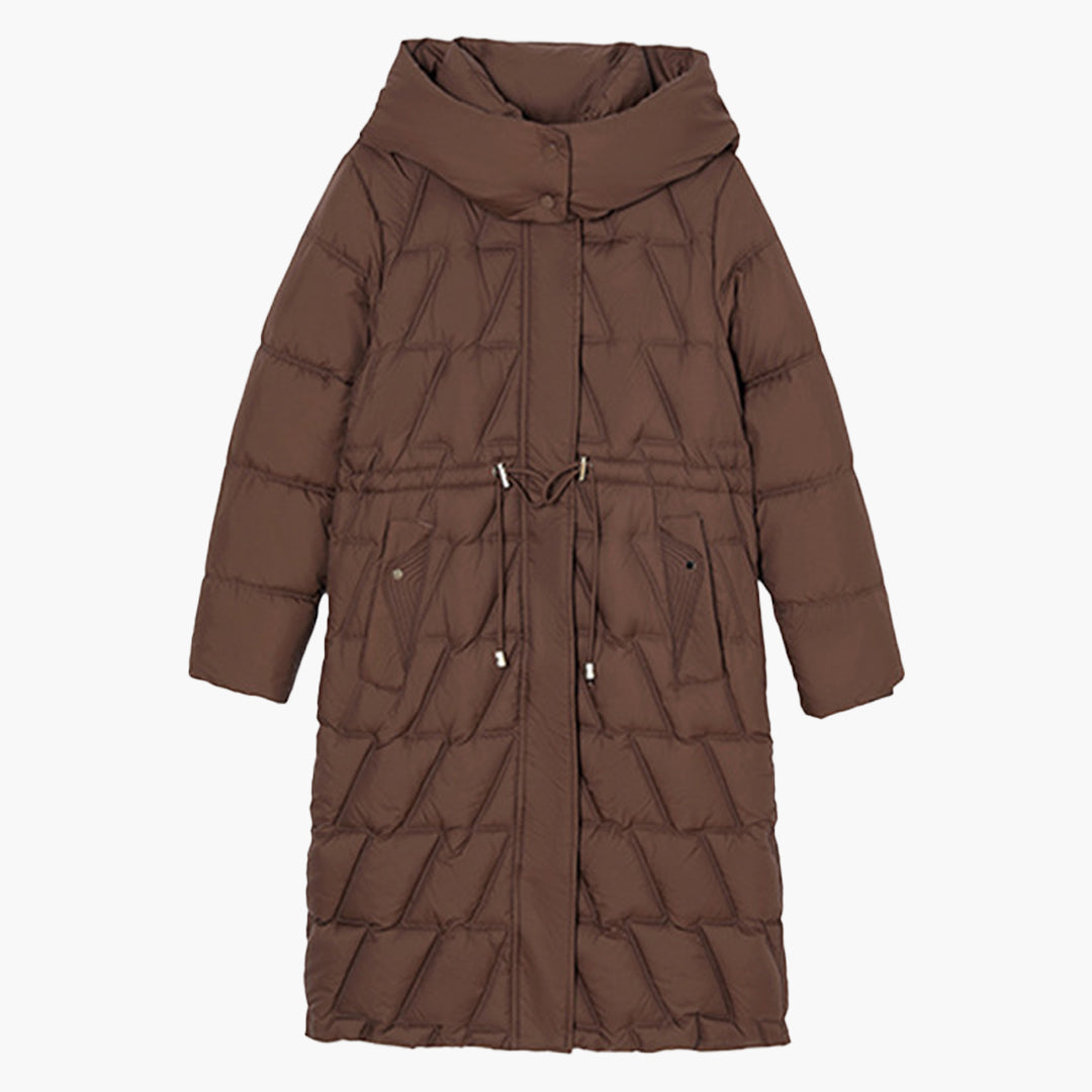Isabella Extended Length Quilted Coat