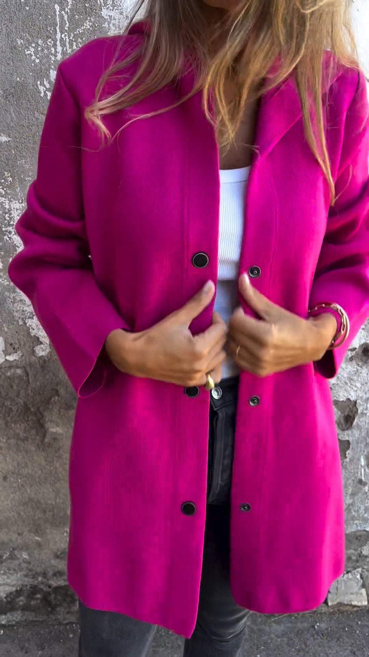 Appolinia™ | Button-Up Hooded Cardigan