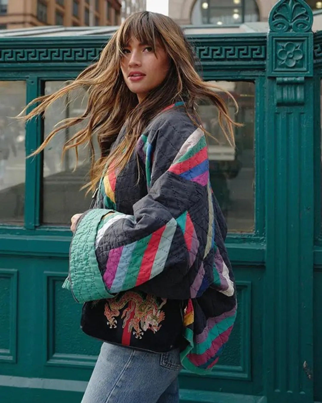 Kaia™ | Retro-Inspired Oversized Jacket