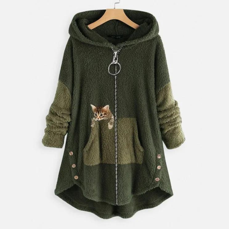 Vanda | Cozy Teddy Bear-Inspired Jacket for Ultimate Warmth