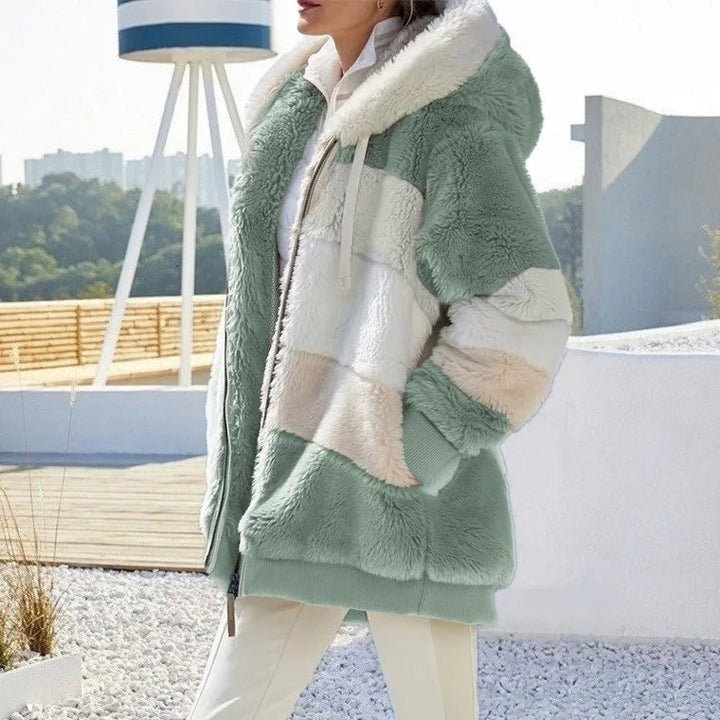 Isabella™ Women's Hooded Winter Jacket with Zipper