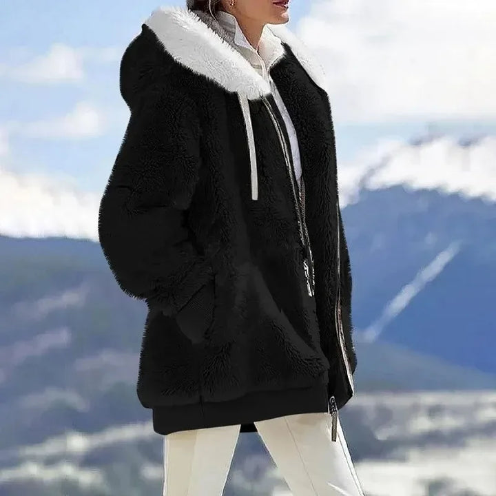 Isabella™ Women's Hooded Winter Jacket with Zipper