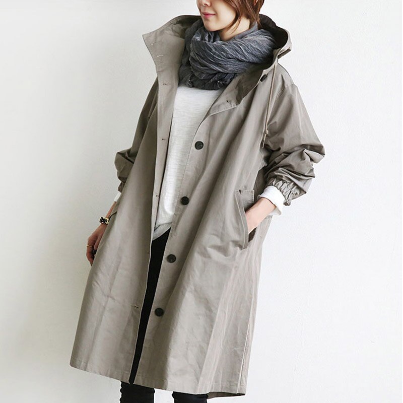Mandy™ | Stylish Water-Resistant Trench Coat