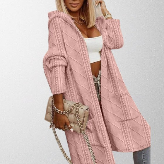 Olivia - Extended Hooded Cardigan