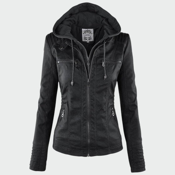 Gia - Women's Leather Motorcycle Jacket