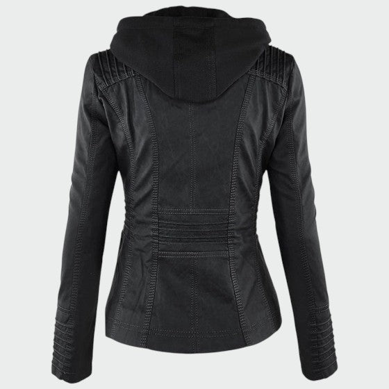 Gia - Women's Leather Motorcycle Jacket