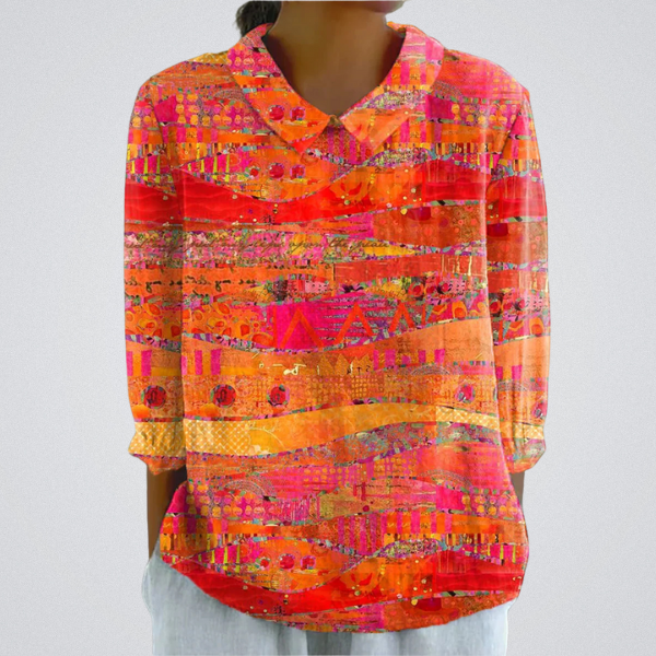 Margaret – Sunset Mosaic Top