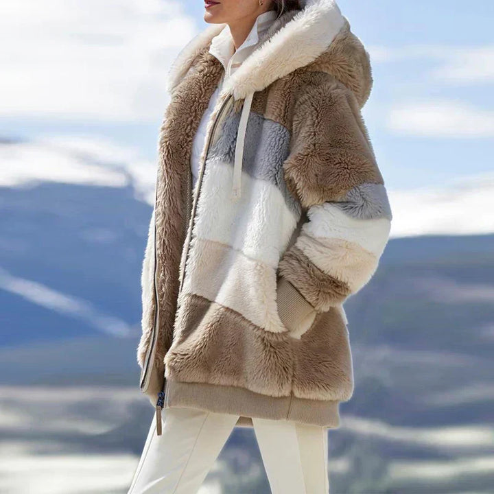 Isabella™ Women's Hooded Winter Jacket with Zipper