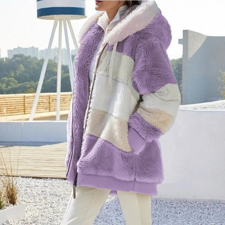 Isabella™ Women's Hooded Winter Jacket with Zipper