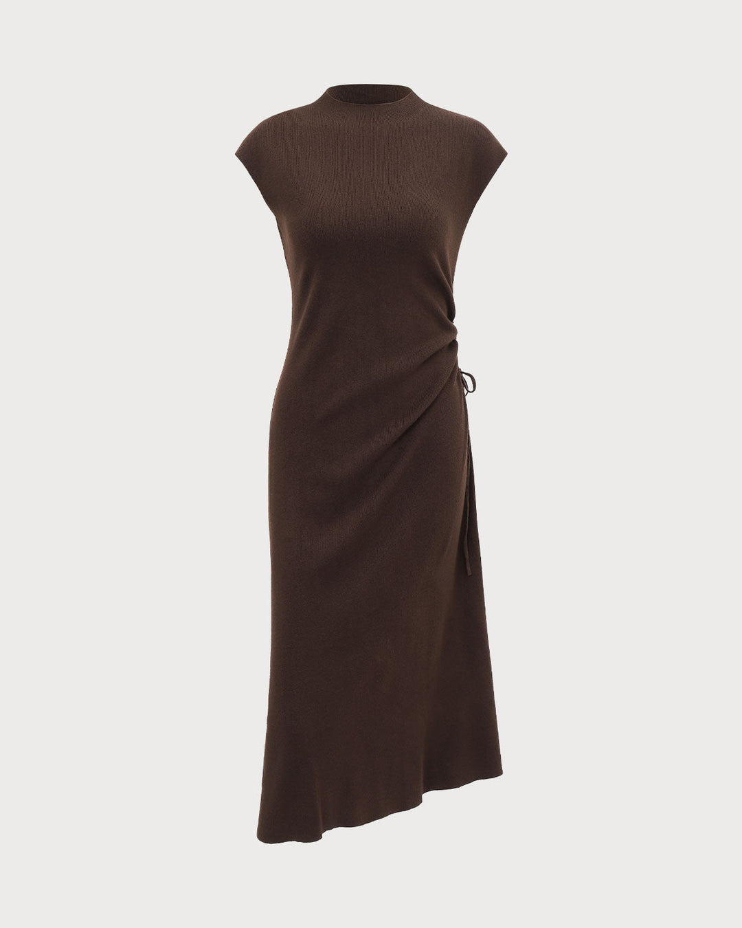 קפה – Figurbetontes Wende-Pulloverkleid für Frauen