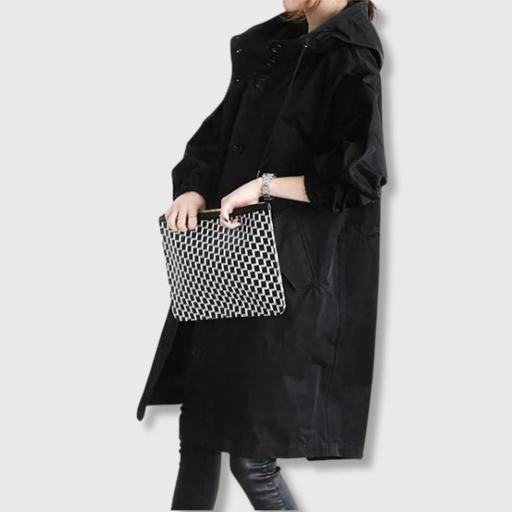 אווה - מעיל טרנץ' אלגנטי ללא מאמץ