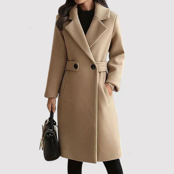 Clara – Belted Wool Coat